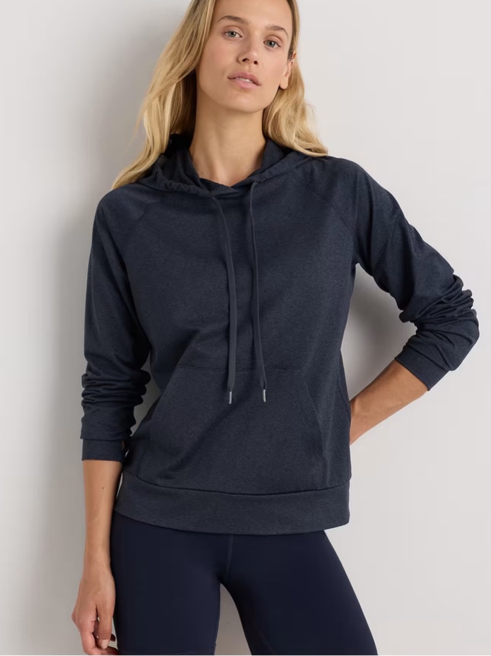 Quince Flowknit Pullover Hoodie